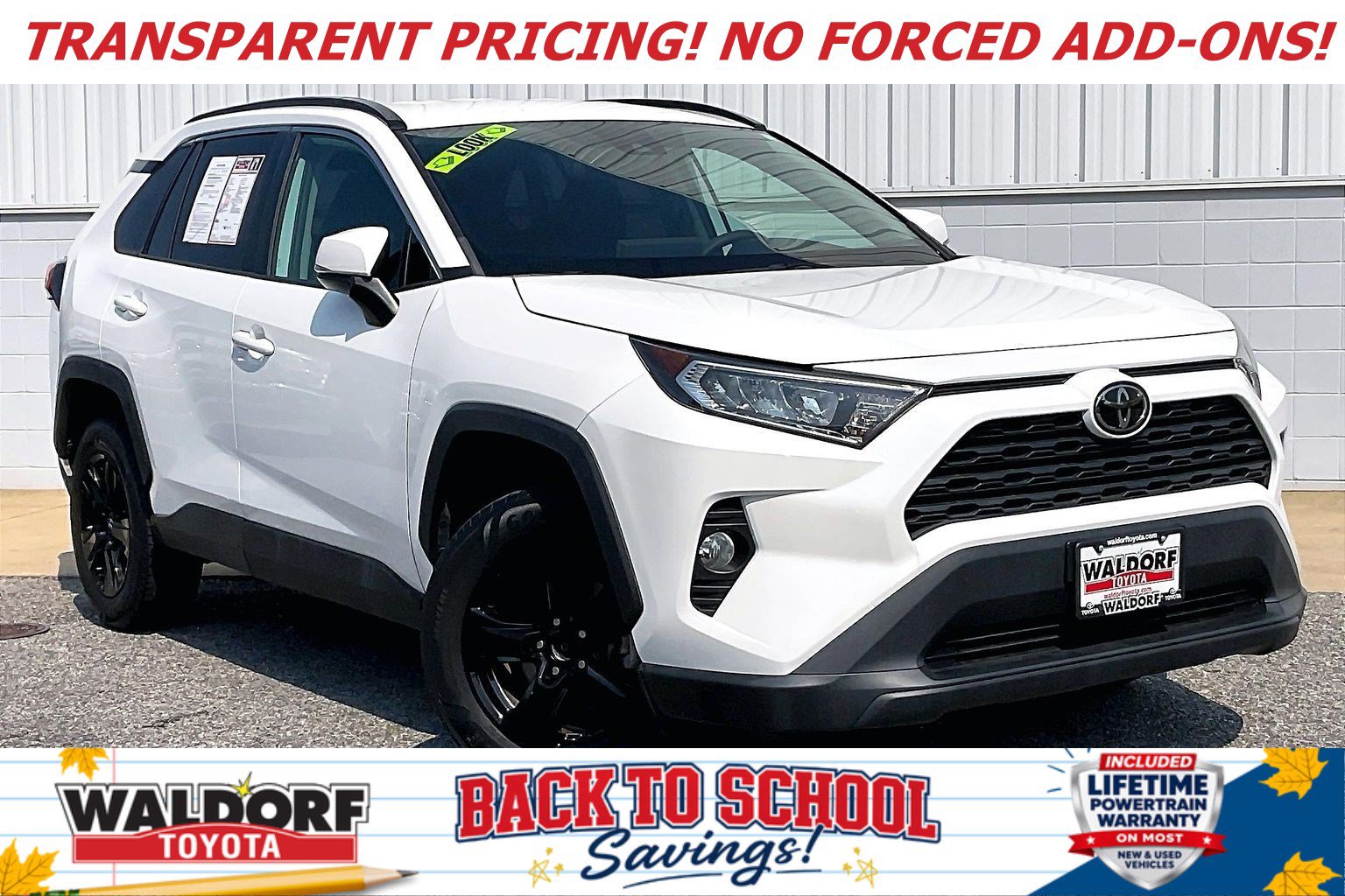Used 2021 Toyota RAV4 XLE FWD image 1