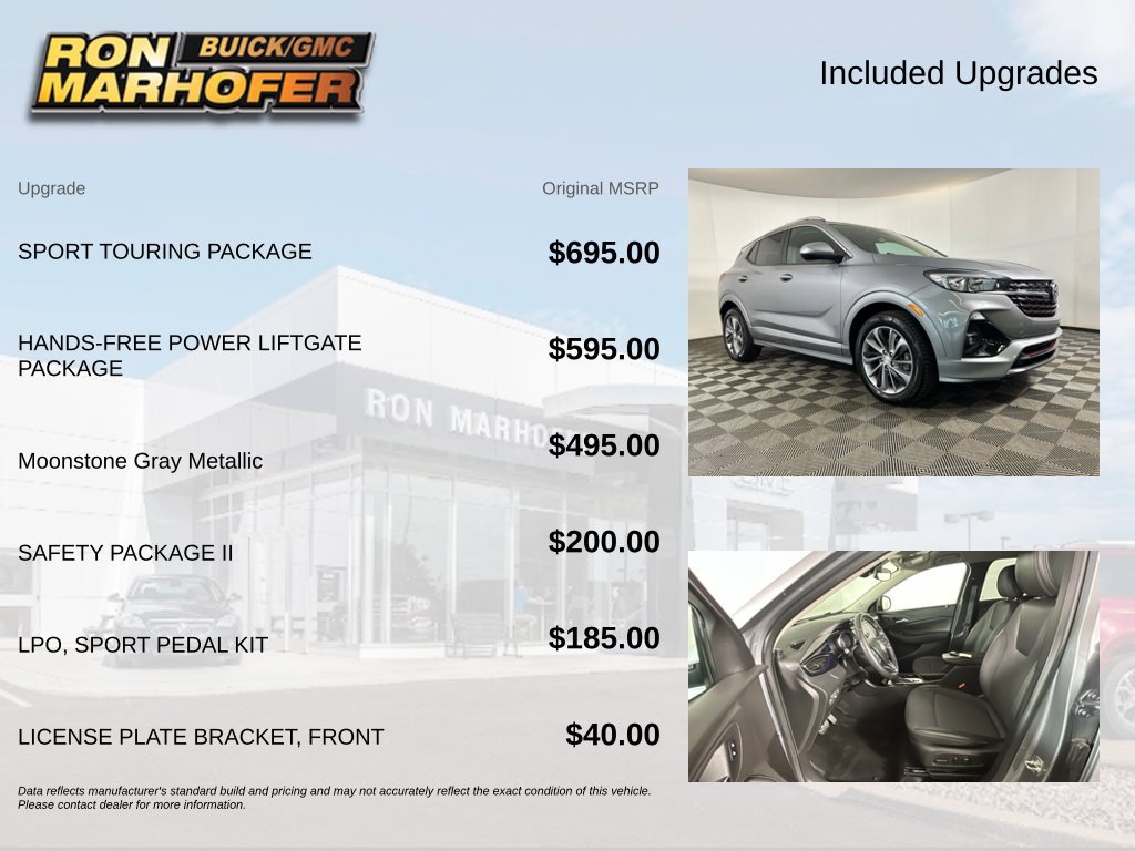 Used 2023 Buick Encore GX Select w/ Sport Touring Package FWD image 6