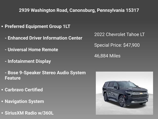Used 2022 Chevrolet Tahoe LT image 13