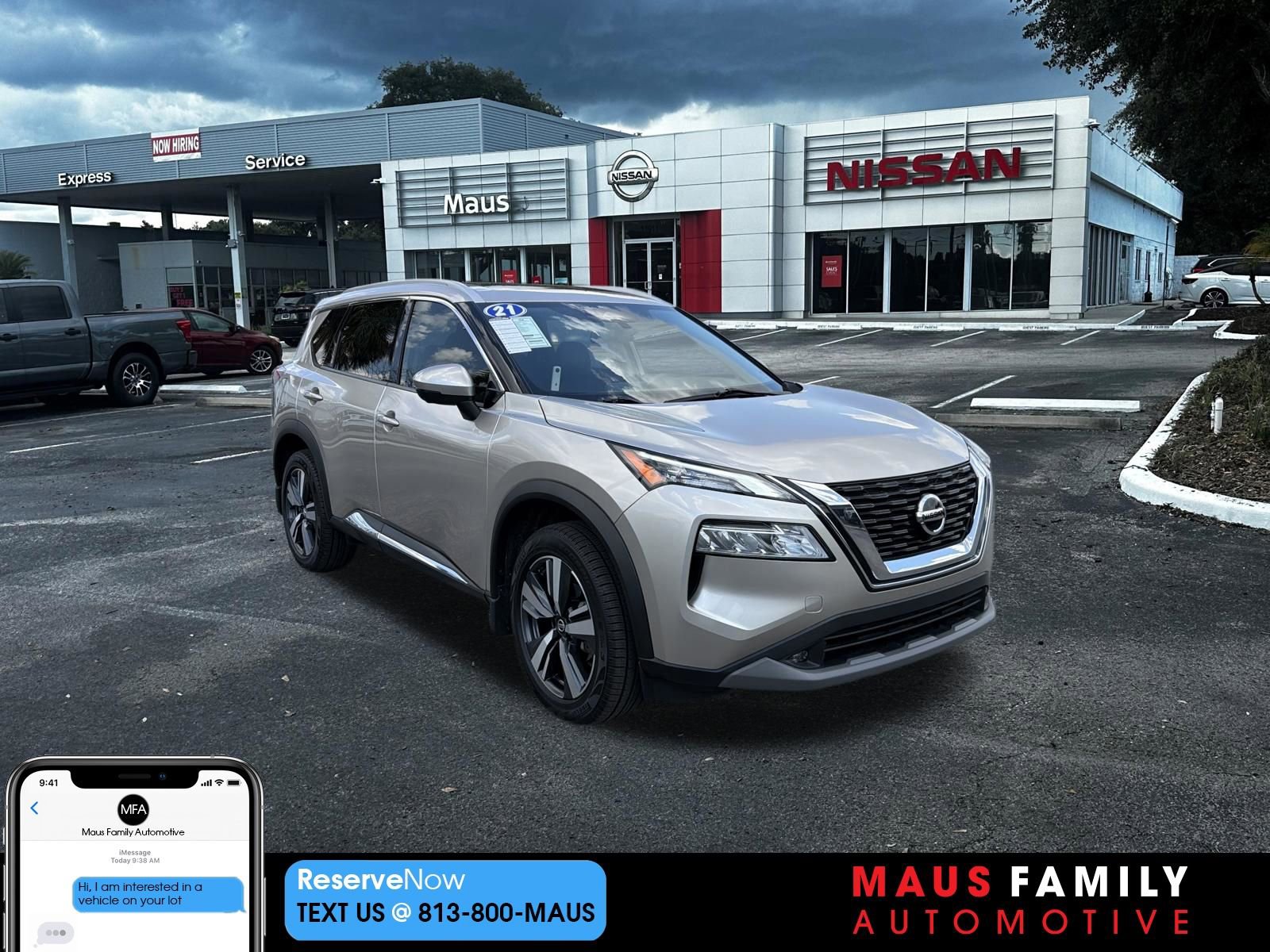 Used 2021 Nissan Rogue SL