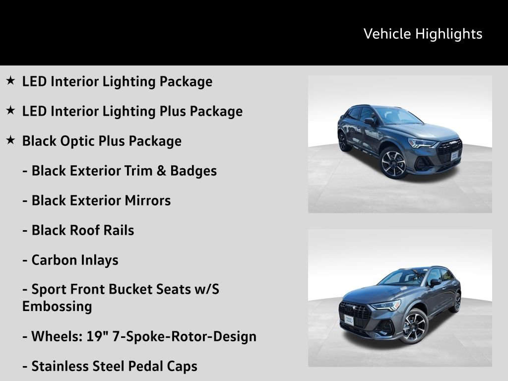 New 2025 Audi Q3 2.0T Premium Plus image 35