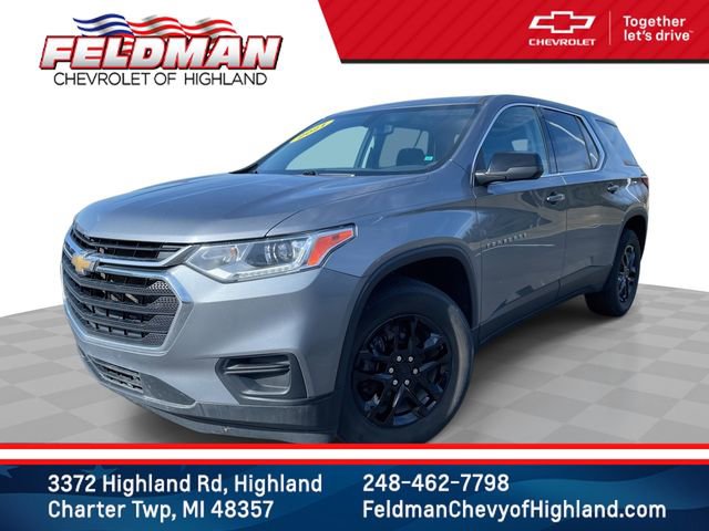 Used 2021 Chevrolet Traverse LS w/ LPO, Cargo Package