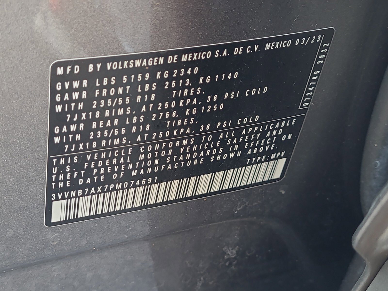 Used 2023 Volkswagen Tiguan SE image 30