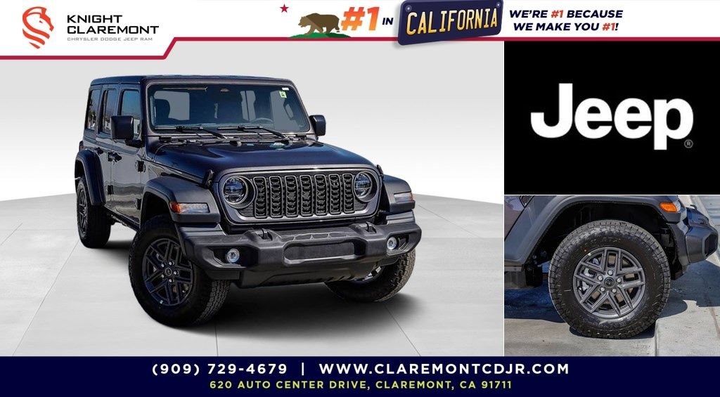 New 2026 Jeep Wrangler Unlimited Sport AWD/4WD 360° Tour