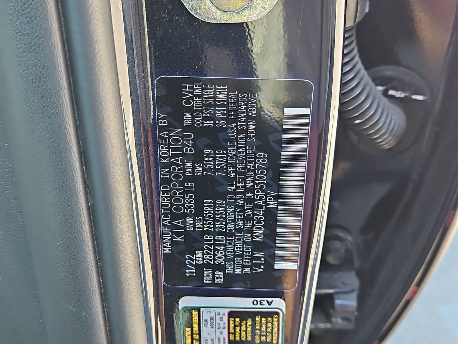 Certified 2023 Kia EV6 Wind w/ Wind Technology Package RWD image 35