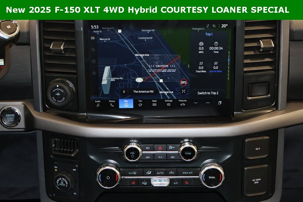 New 2025 Ford F150 XLT w/ Equipment Group 302A MID image 20