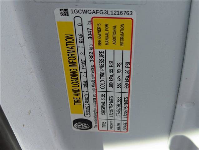 Used 2020 Chevrolet Express 2500 w/ Driver Convenience Package RWD image 15