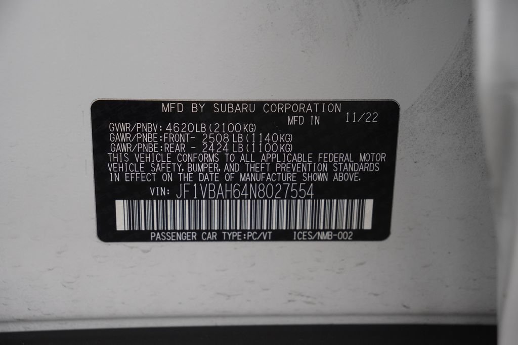 Used 2022 Subaru WRX Premium AWD/4WD image 37