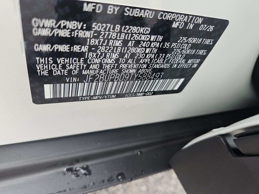 New 2026 Subaru Outback Premium AWD/4WD image 23