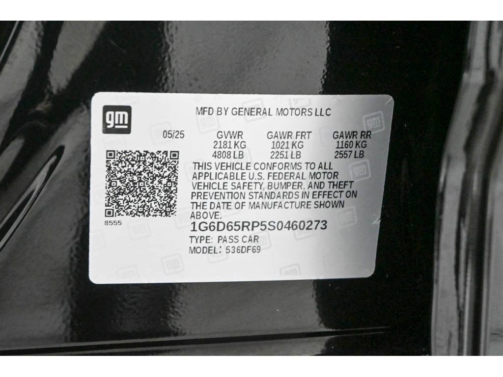 Certified 2025 Cadillac CT4 V Blackwing w/ Technology Package image 53