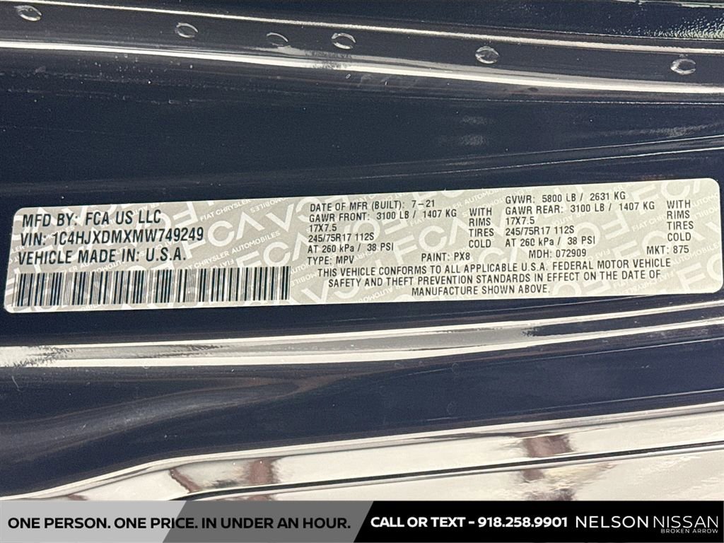 Used 2021 Jeep Wrangler Unlimited Sport image 31