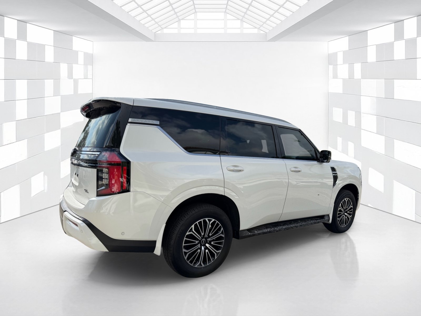 Certified 2025 Nissan Armada SL w/ Captain's Chari Seat Package RWD image 7