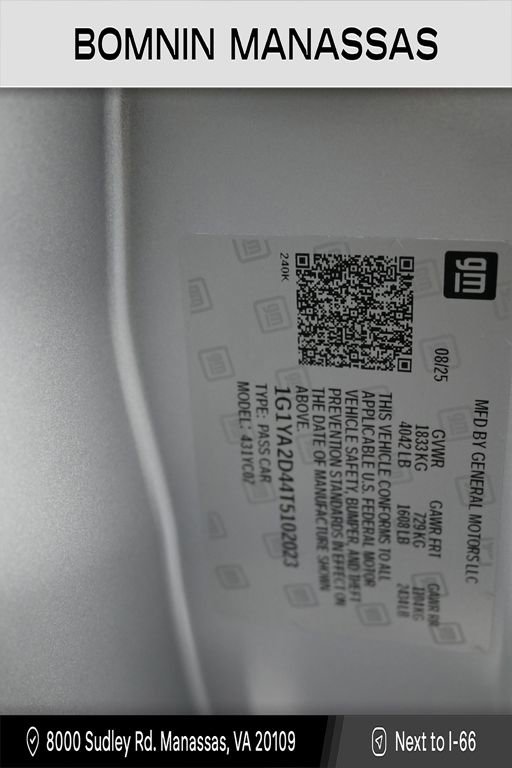 Used 2026 Chevrolet Corvette Stingray Coupe w/ Z51 Performance Package image 16