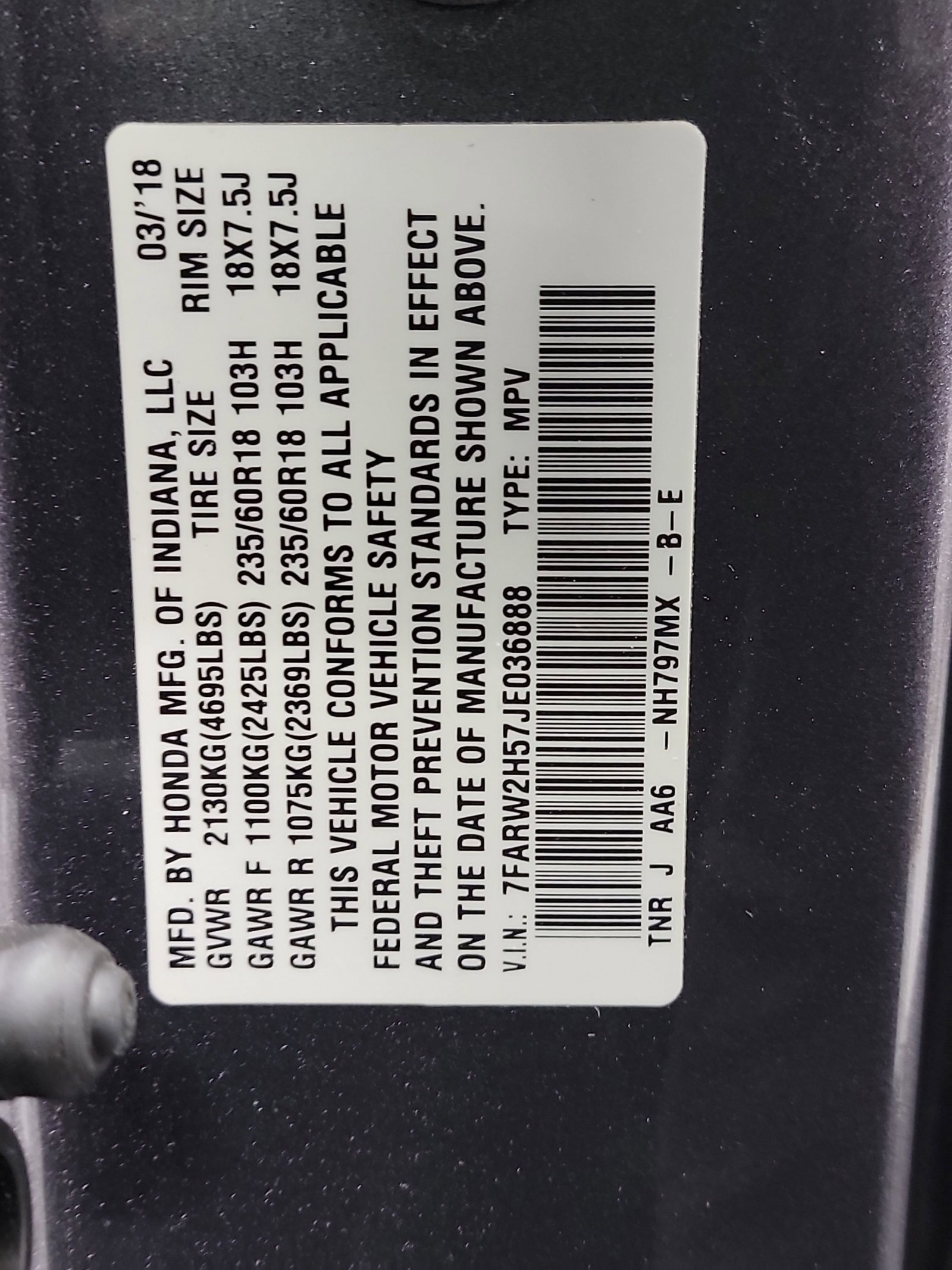 Used 2018 Honda CR-V EX image 33