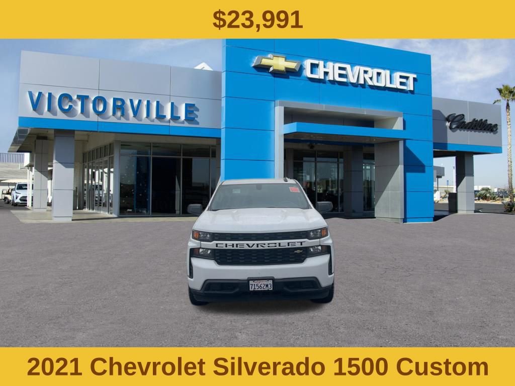 Used 2021 Chevrolet Silverado 1500 Custom image 2