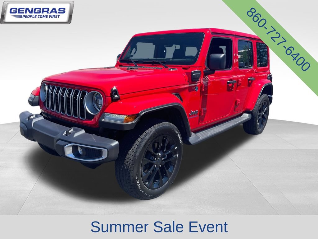Used 2025 Jeep Wrangler Unlimited Sahara AWD/4WD image 4