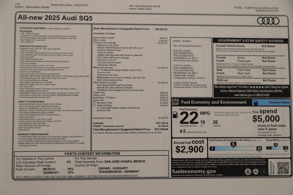 New 2025 Audi SQ5 Premium Plus image 31