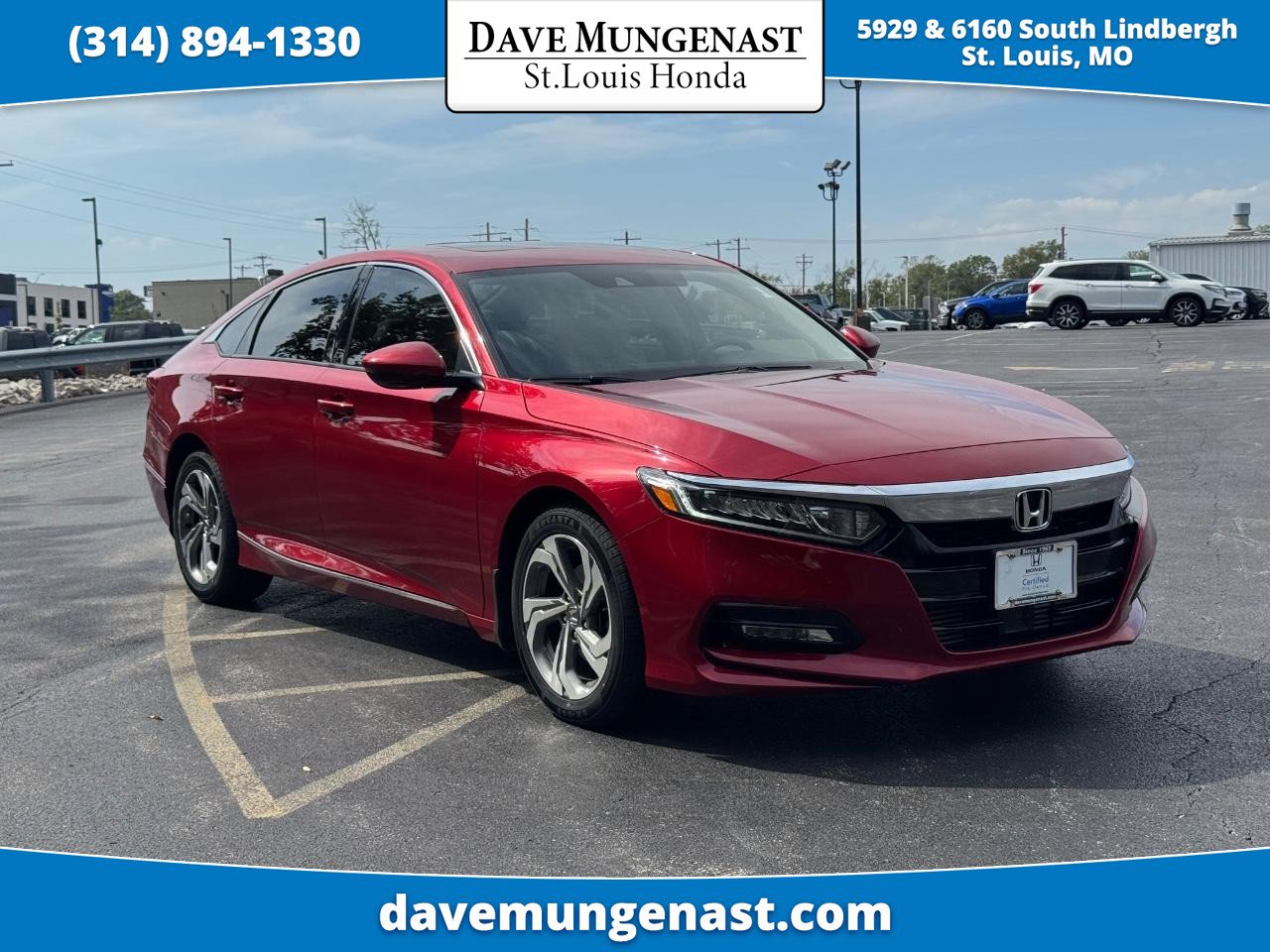 Certified 2020 Honda Accord EX-L