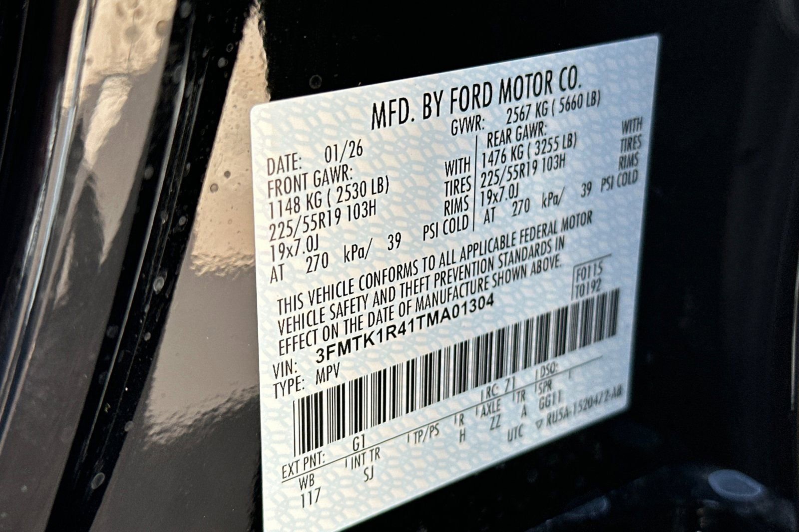 New 2026 Ford Mustang Mach-E Select w/ Interior Protection Package RWD image 28