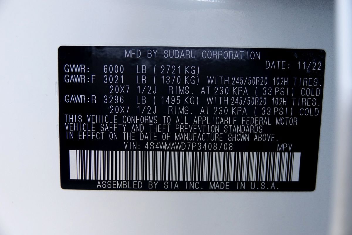 Used 2023 Subaru Ascent Touring image 42