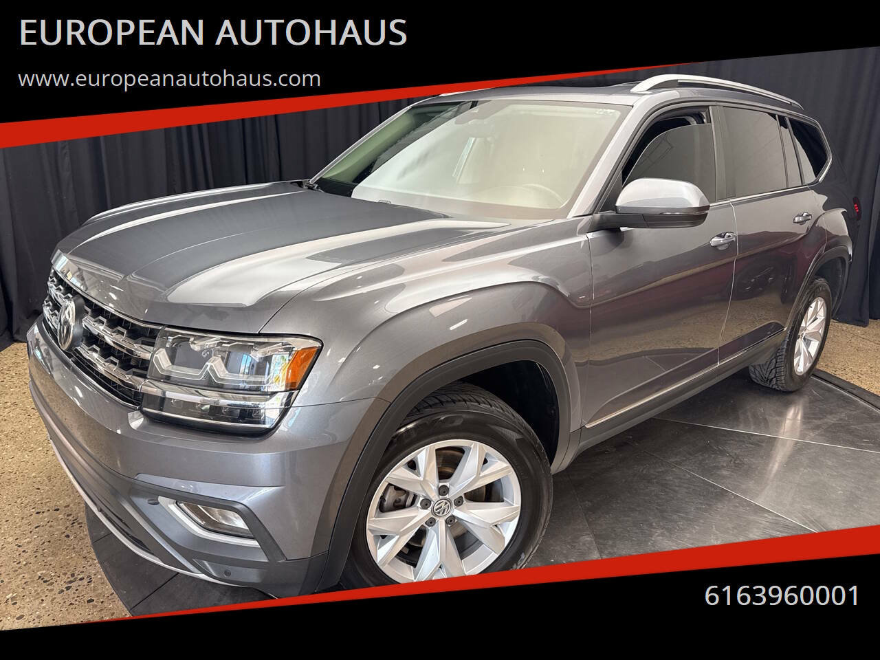 Used 2018 Volkswagen Atlas SEL AWD/4WD image 1
