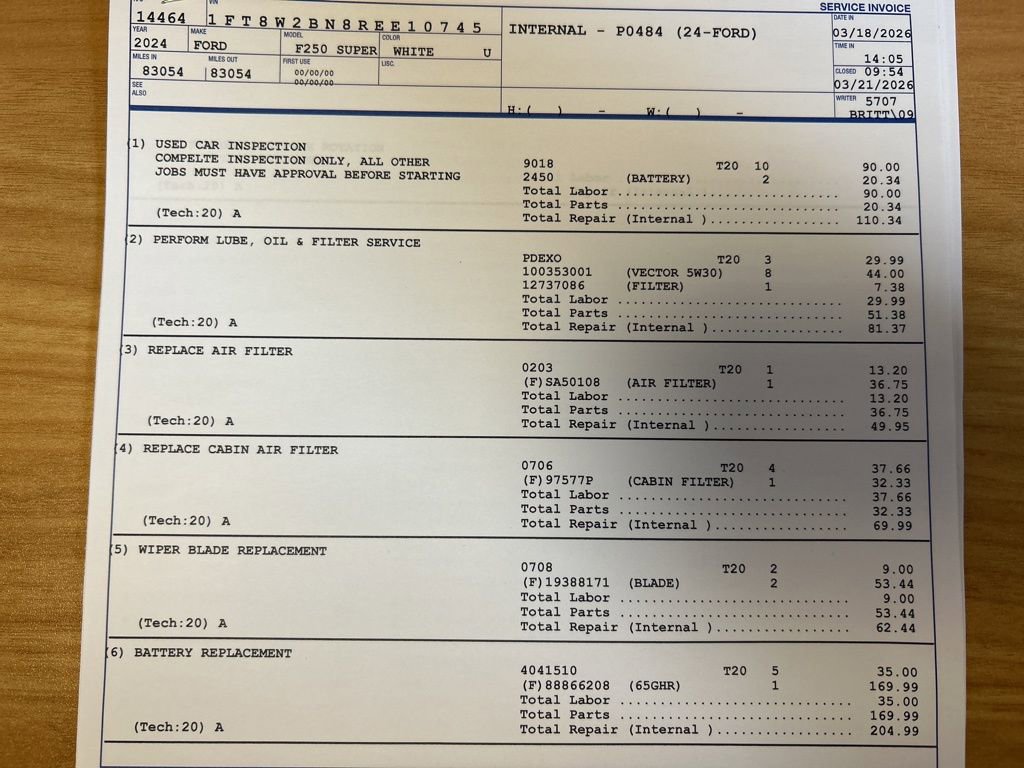 Used 2024 Ford F250 Lariat w/ FX4 Off-Road Package image 20