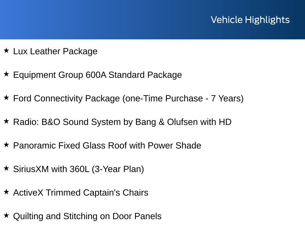 New 2026 Ford Explorer Platinum w/ LUX Leather Package AWD/4WD image 3