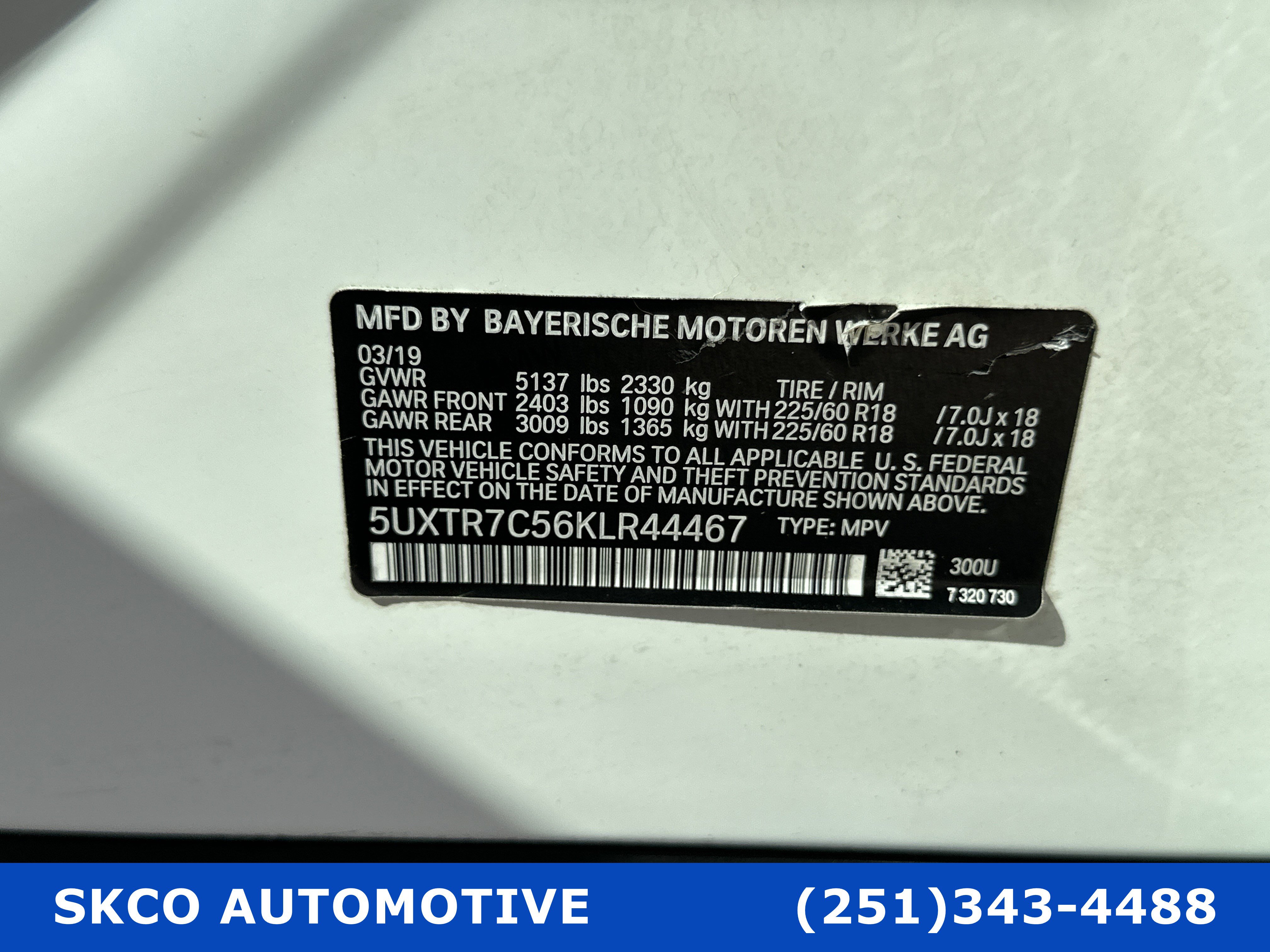 Used 2019 BMW X3 sDrive30i w/ Convenience Package image 29