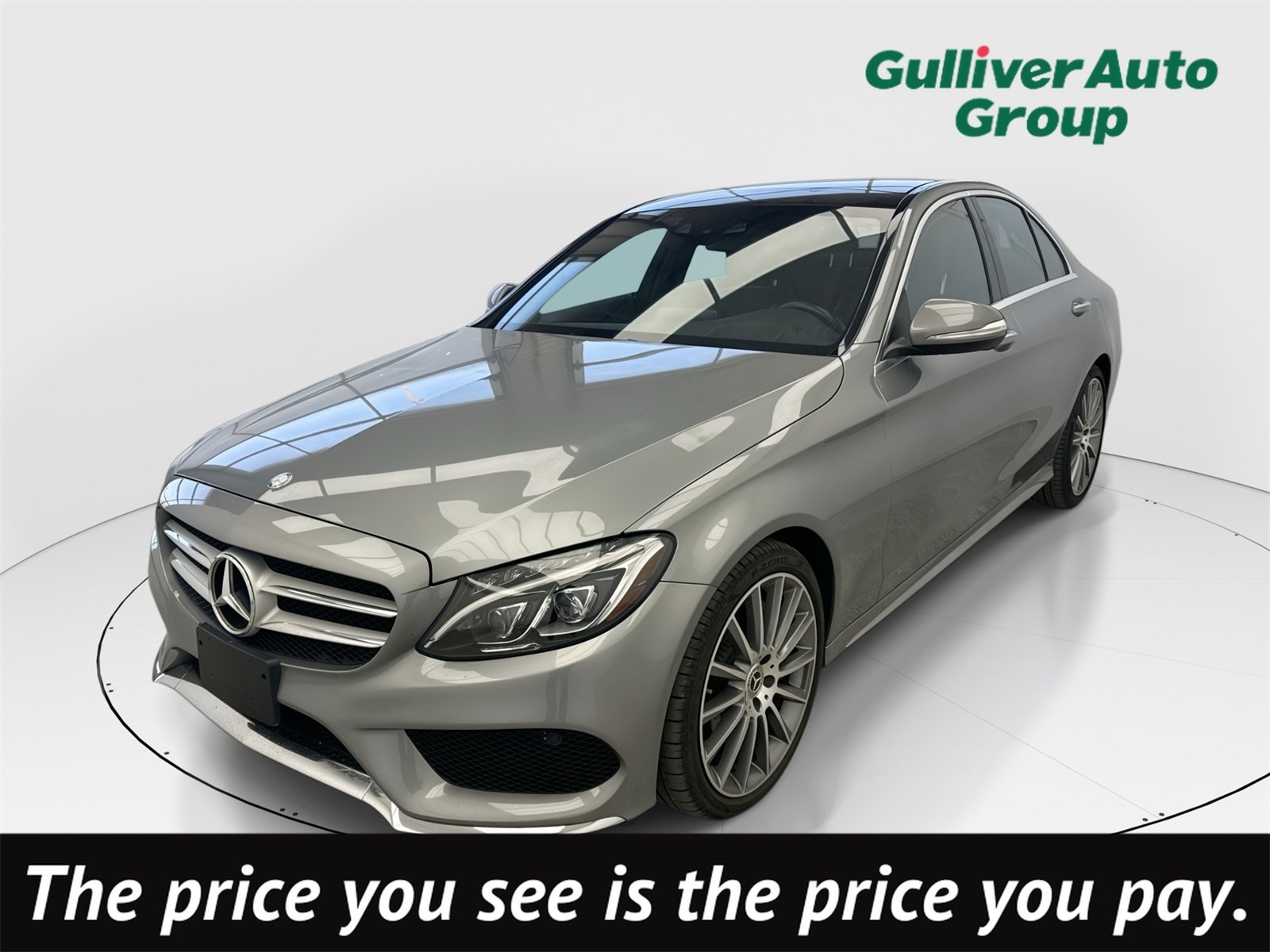 Used 2015 Mercedes-Benz C 400 4MATIC w/ Multimedia Package