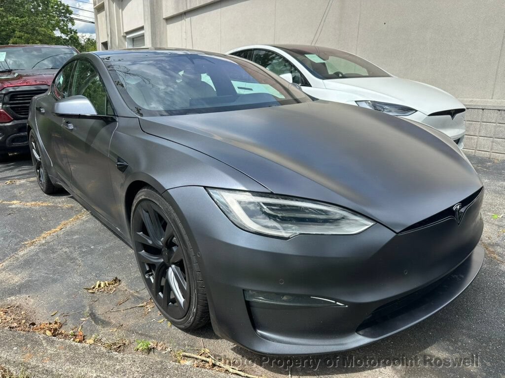 Used 2021 Tesla Model S Plaid AWD/4WD image 7