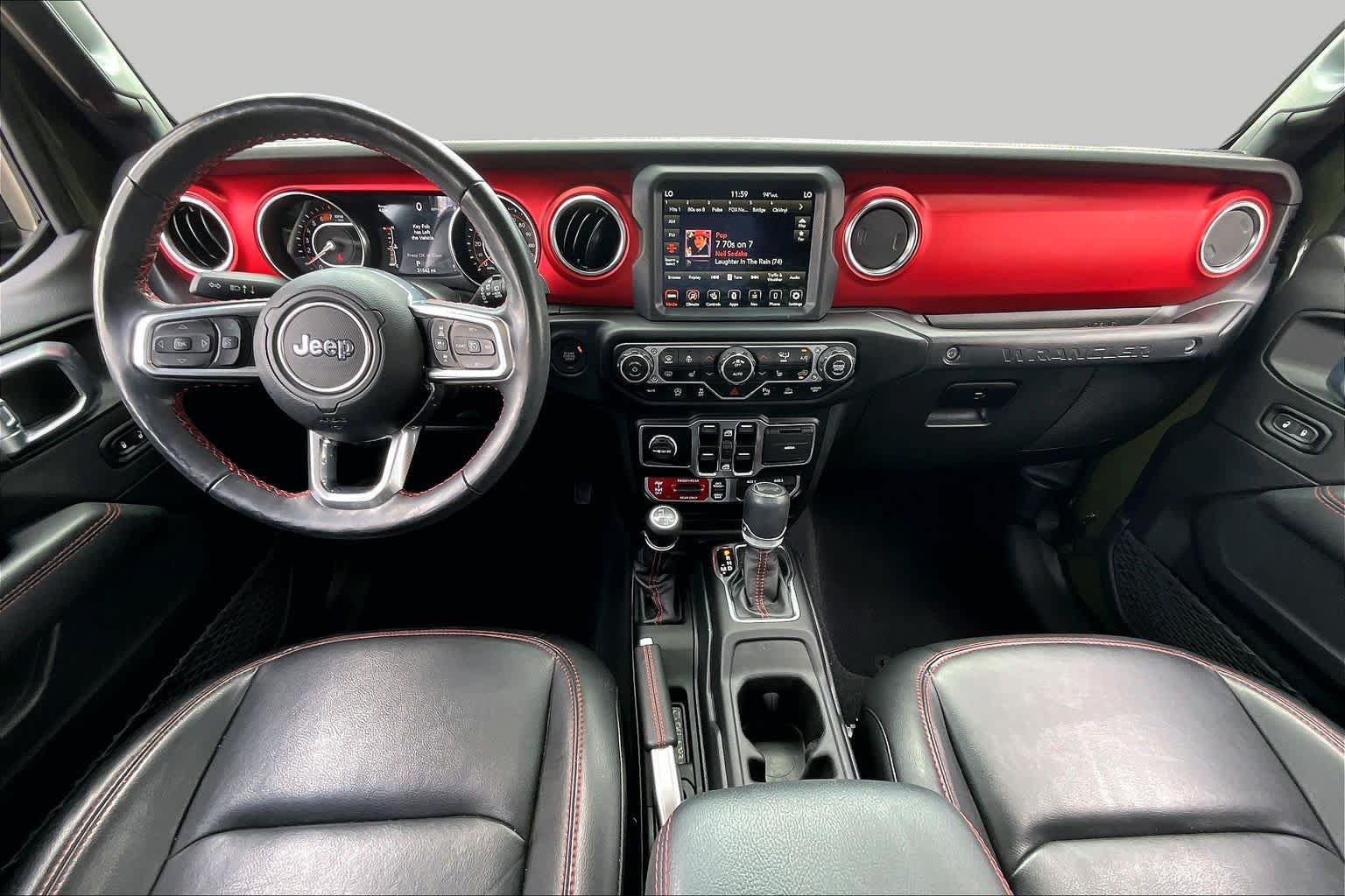 Used 2023 Jeep Wrangler Unlimited Rubicon w/ Steel Bumper Group AWD/4WD image 14
