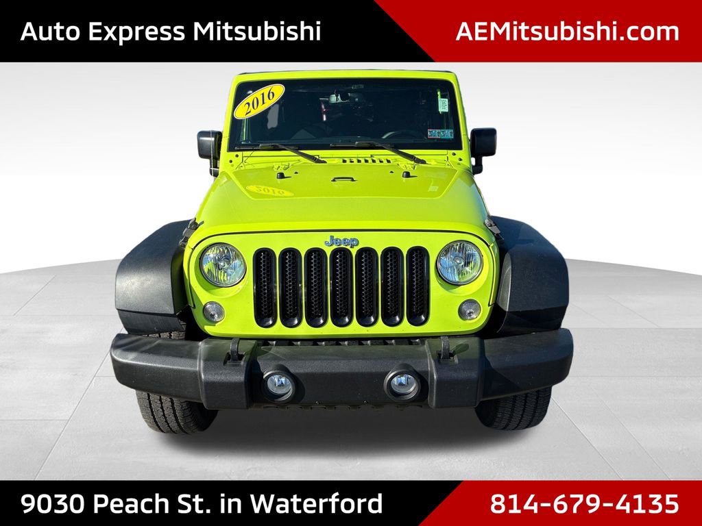 Used 2016 Jeep Wrangler Unlimited Sport w/ Quick Order Package 24S AWD/4WD image 2