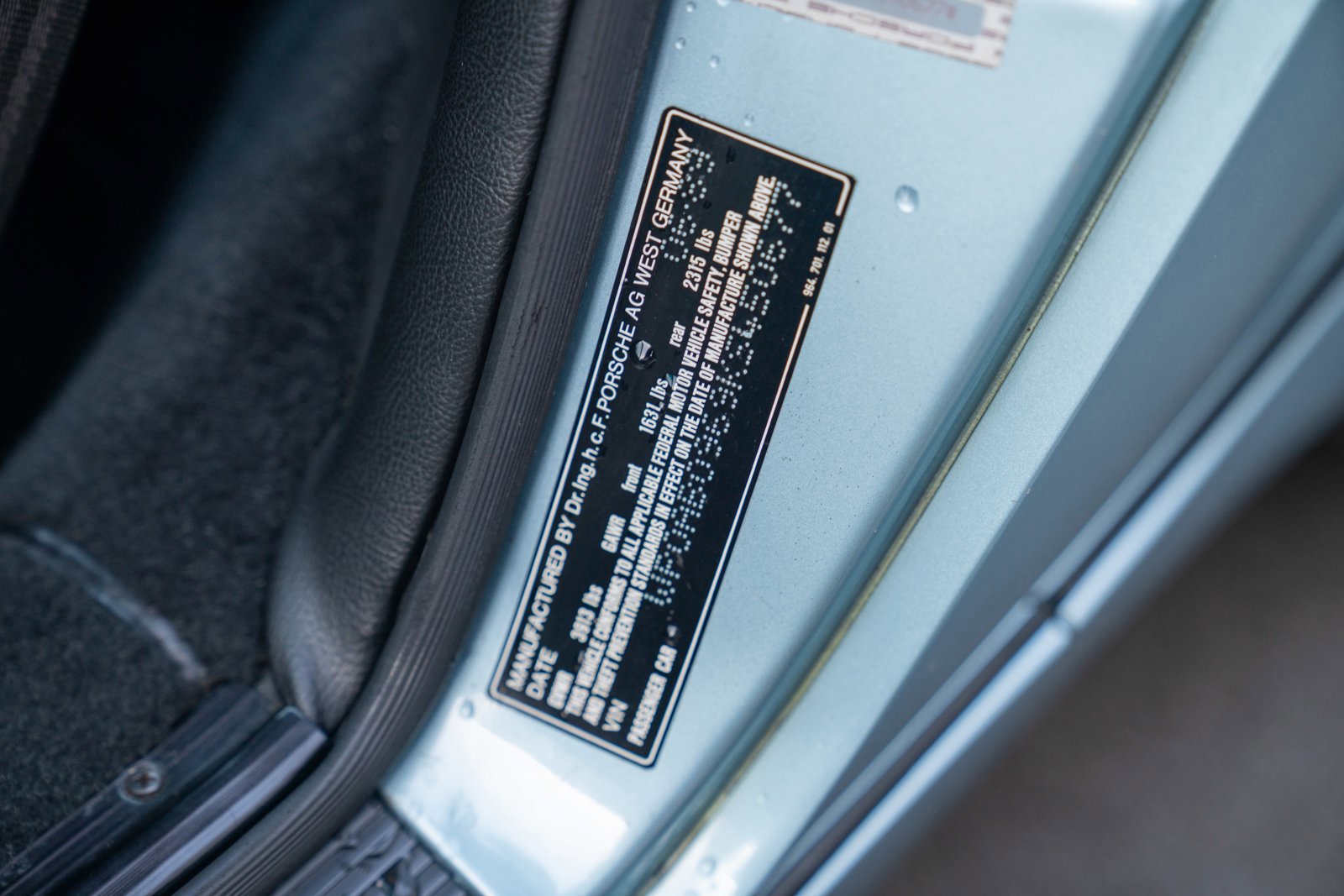 Used 1989 Porsche 911 Carrera 4 image 13