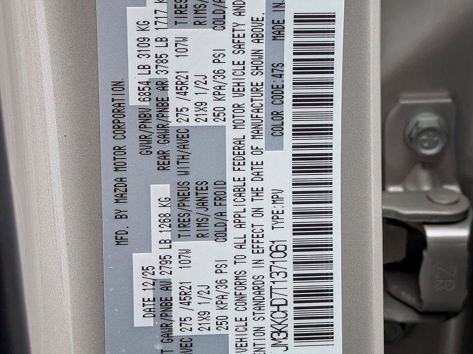 New 2026 MAZDA CX-90 3.3 Turbo w/ Premium Sport Pkg image 40