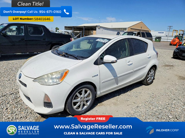 Used 2012 Toyota Prius C Three