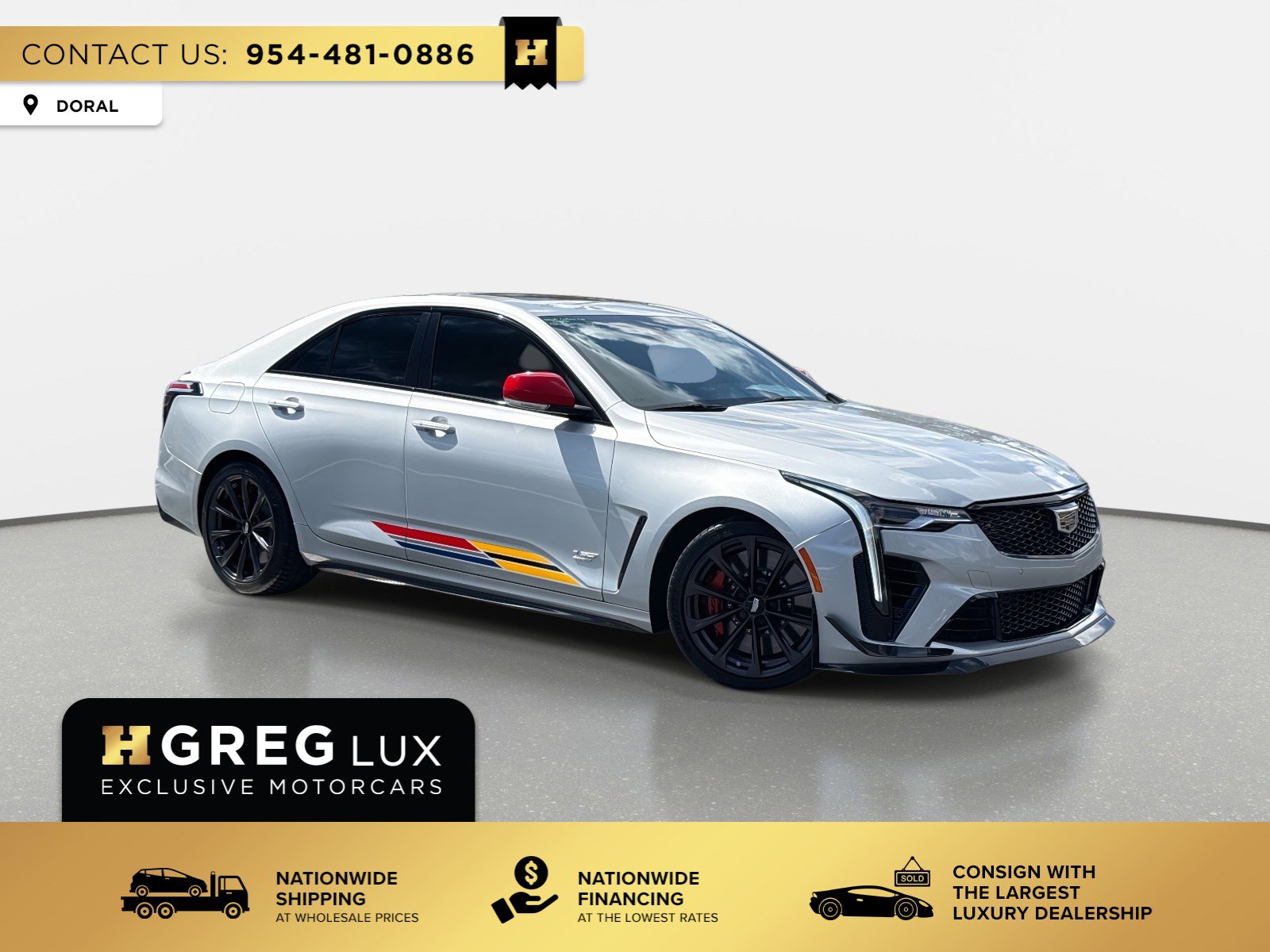 Used 2024 Cadillac CT4 V Blackwing w/ Arrival Edition