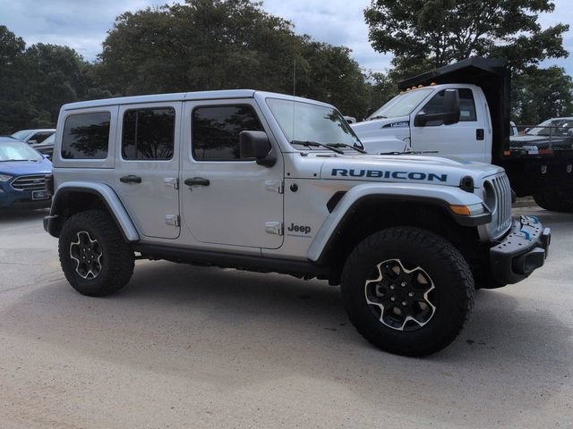 Used 2023 Jeep Wrangler Unlimited Rubicon 4xe w/ Steel Bumper Group AWD/4WD image 2