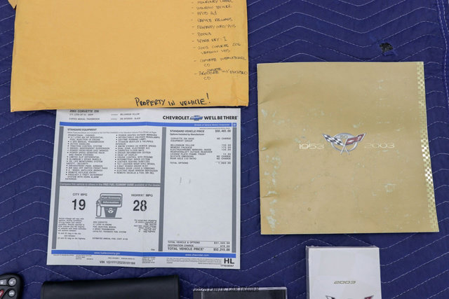 Used 2003 Chevrolet Corvette Z06 w/ Memory Package, 3 Drivers RWD image 61
