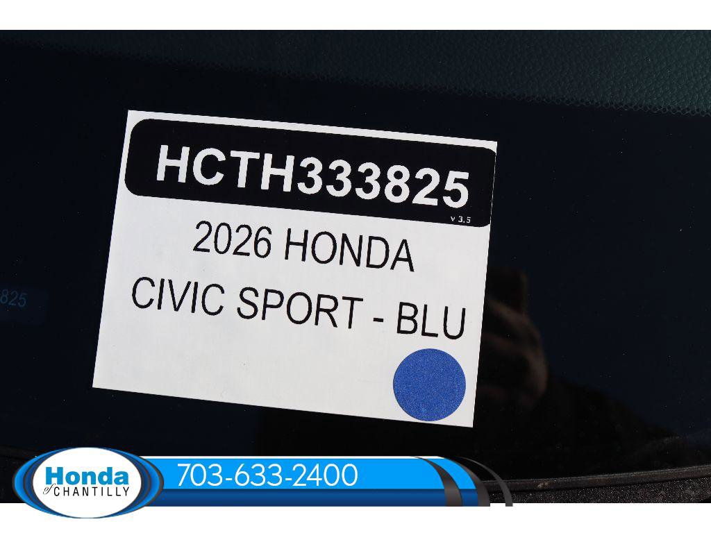 New 2026 Honda Civic Sport image 34