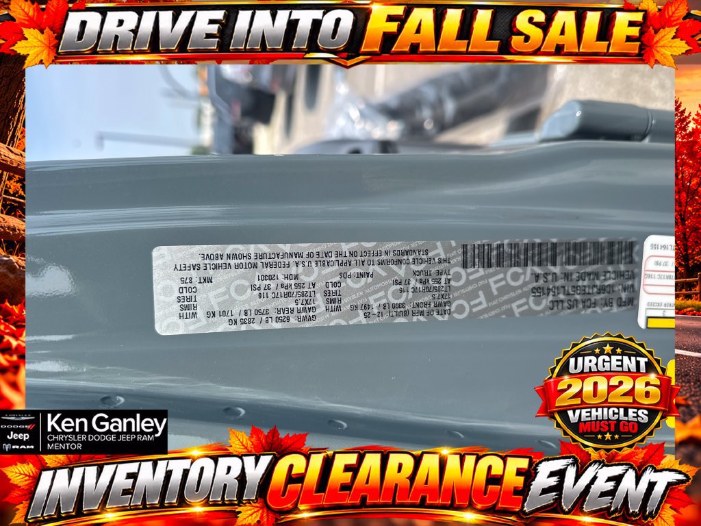 New 2026 Jeep Gladiator Mojave w/ Safety Group AWD/4WD image 25