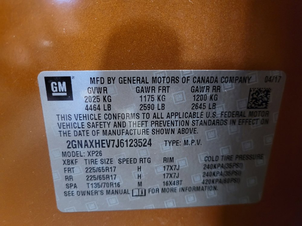 Used 2018 Chevrolet Equinox LS image 33