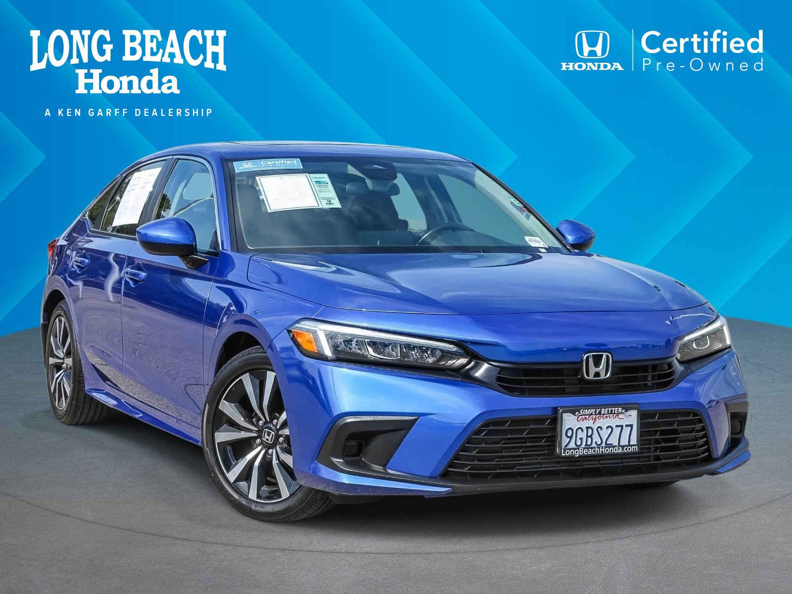 Certified 2023 Honda Civic EX image 1