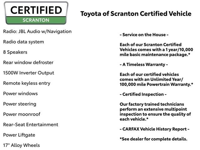 Used 2022 Toyota Sienna XLE w/ XLE Plus Package AWD/4WD image 2