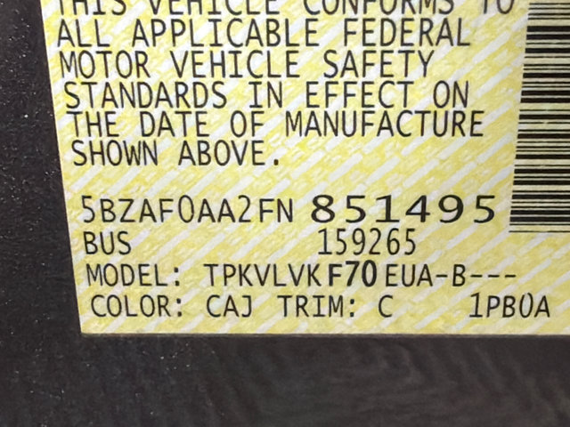 Used 2015 Nissan NV 3500 SL w/ Technology Package RWD image 29