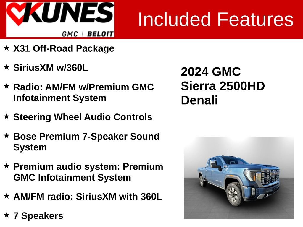 Used 2024 GMC Sierra 2500 Denali w/ Denali Reserve Package image 3