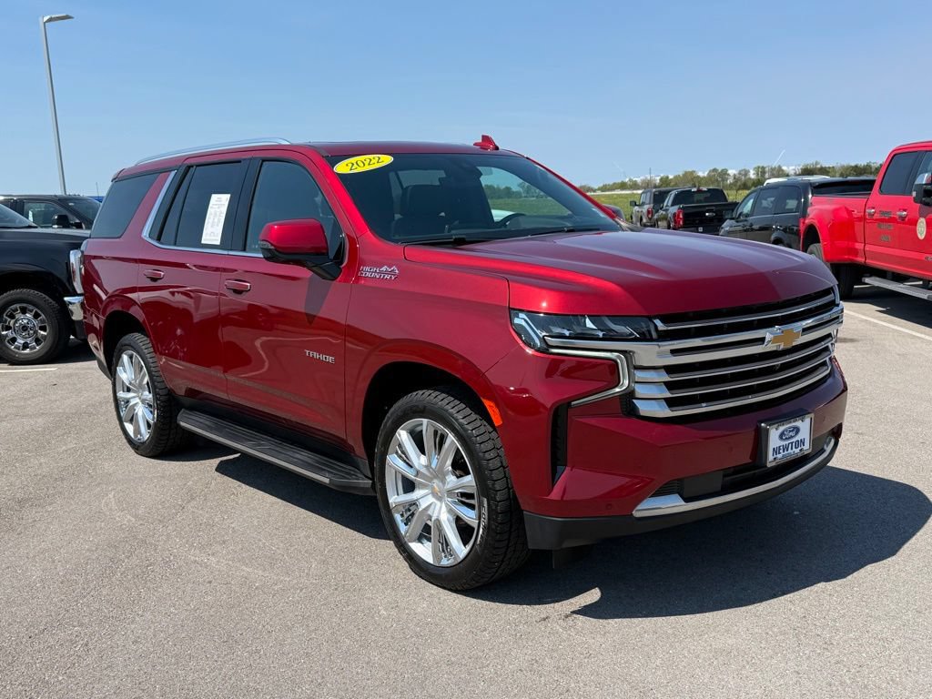 Used 2022 Chevrolet Tahoe High Country w/ Max Trailering Package AWD/4WD image 2