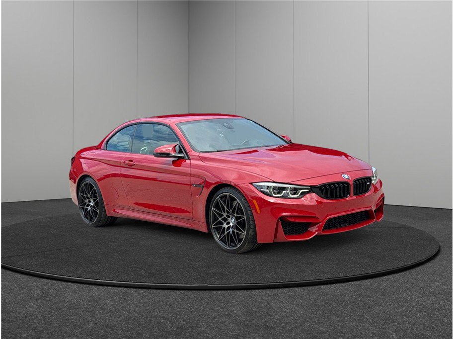 Used 2020 BMW M4 Convertible w/ Competition Package RWD image 1
