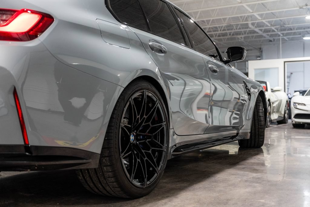 Used 2024 BMW M3 Competition w/ M Carbon Exterior Package RWD image 25