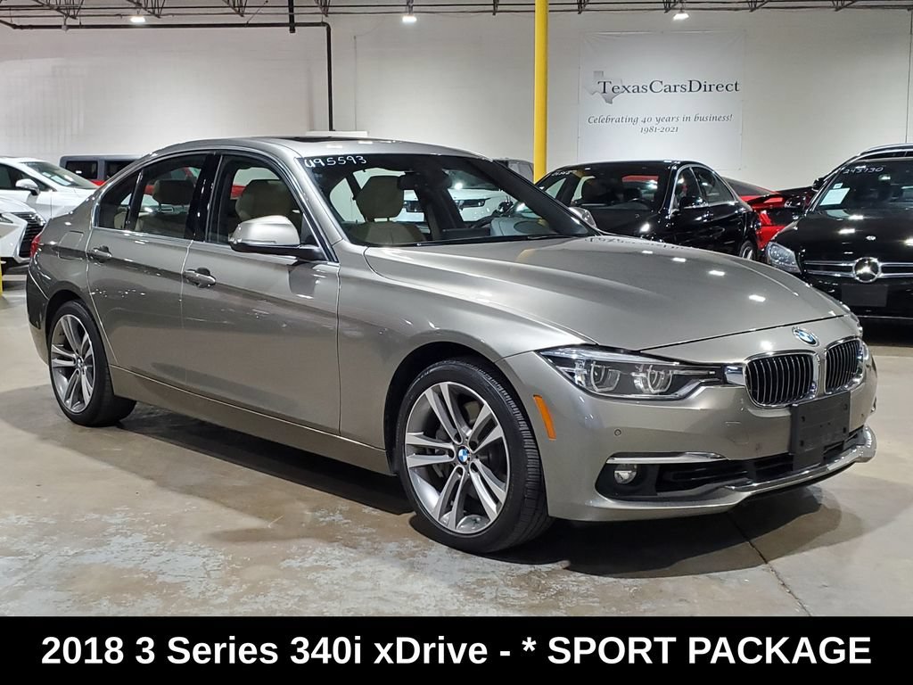 Used 2018 BMW 340i xDrive Sedan AWD/4WD image 3