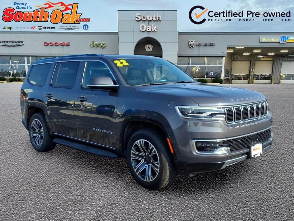 Certified 2022 Jeep Wagoneer Series III w/ Flexible Seating Group AWD/4WD image 1